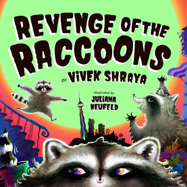 ‘Revenge of the Raccoons’ cover art