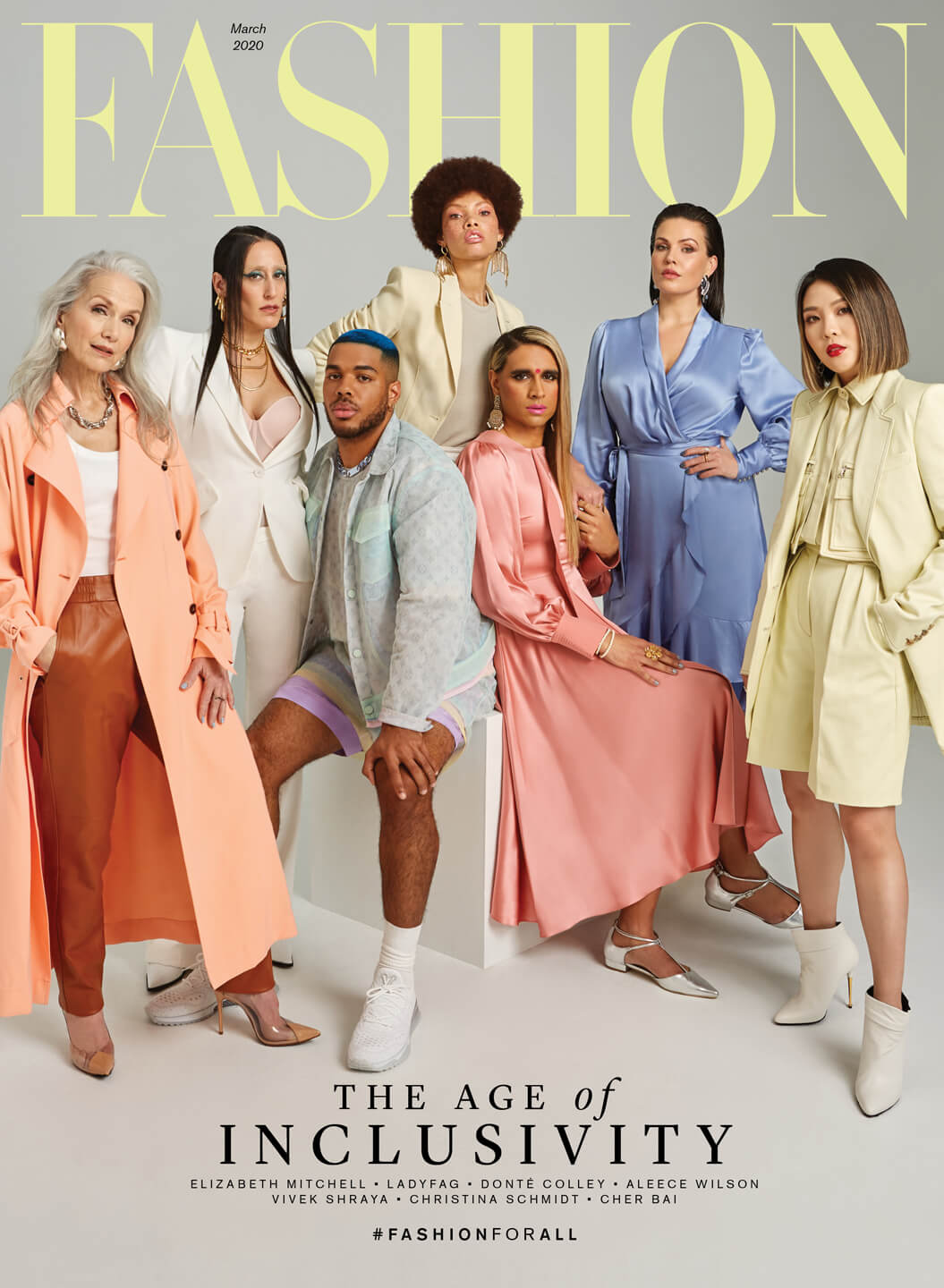 FASHION Magazine cover · March 2020