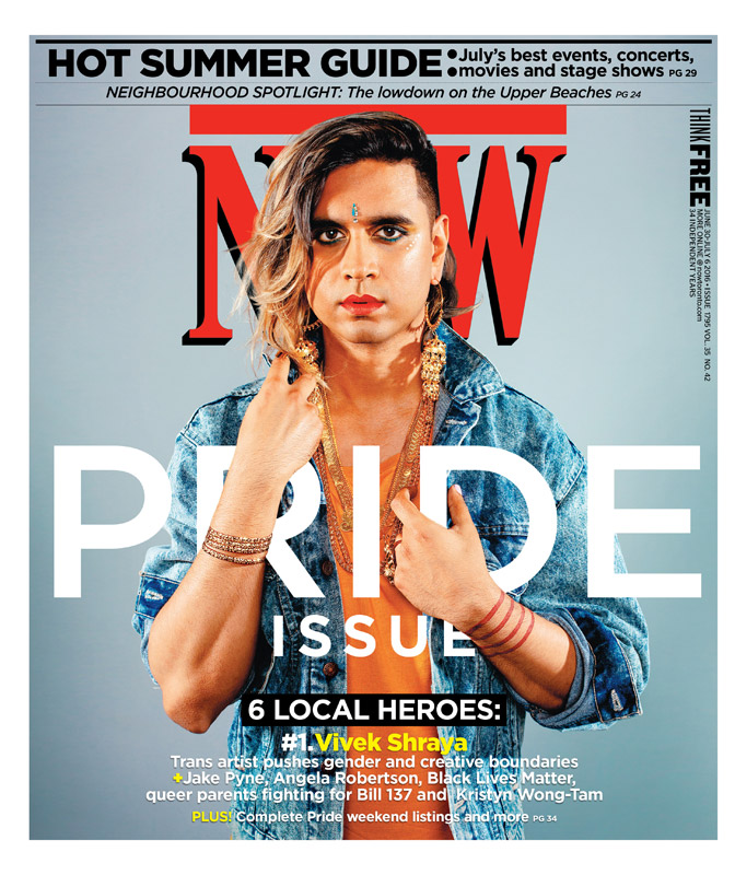 NOW Magazine cover · 30 June–6 July 2016